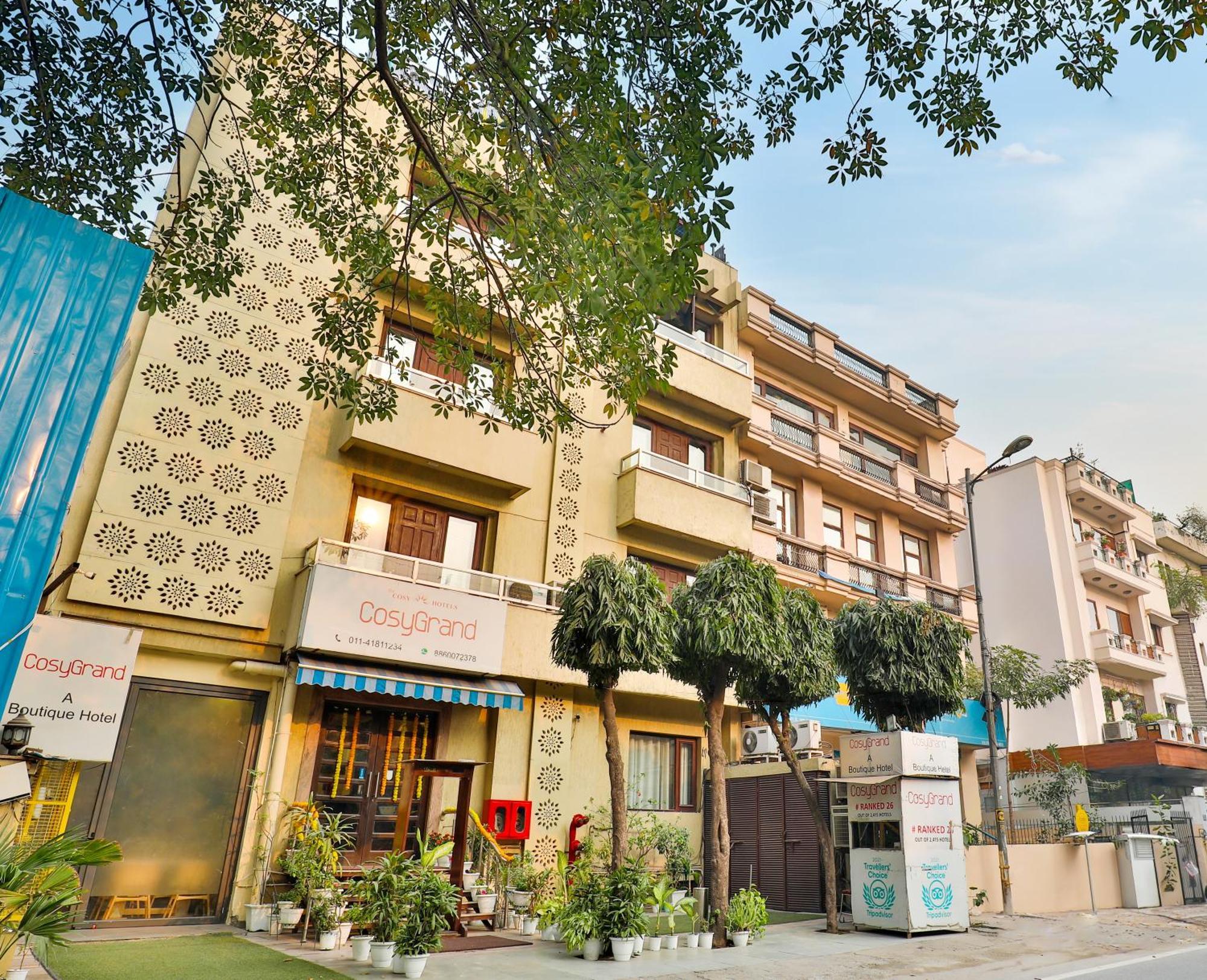 Cosy Grand, Chanakyapuri By The Cosy Hotels New Delhi Exterior foto